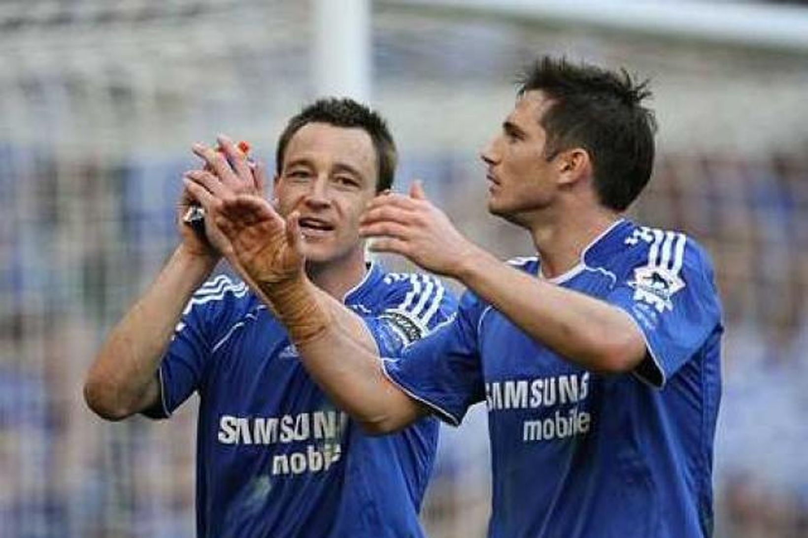 John Terry og Frank Lampard.