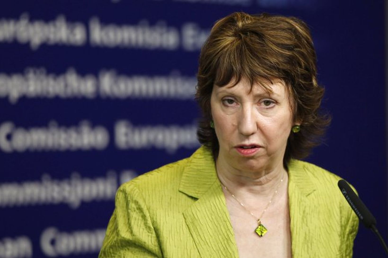 Catherine Ashton, utanríkismálastjóri Evrópusambandsins.