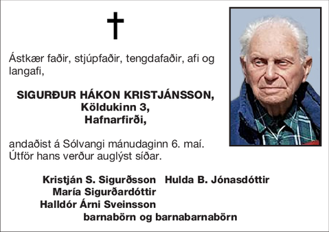 Sigurður Hákon Kristjánsson,