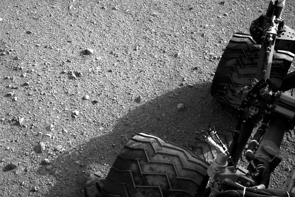 Curiosity hefur ekið rúmlega 480 km á Mars.