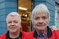 Kjötborg Bræðurnir Gunnar Halldór og Kristján Aðalbjörn gleðjast.