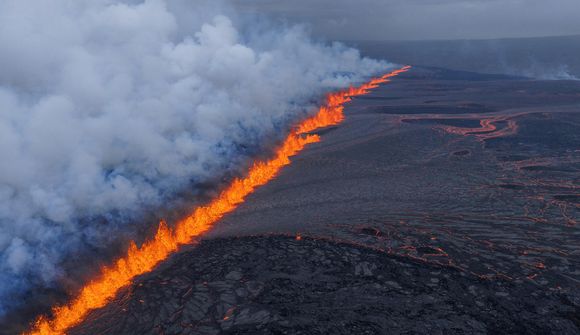 Gosvirknin áfram stöðug - Gasmengun berst víða