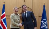 Þorgerður Katrín Gunnarsdóttir utanríkisráðherra og Mark Rutte, framkvæmdastjóri Atlantshafsbandalagsins, hittust í höfuðstöðvum bandalagsins í dag.