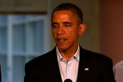 Obama hitti fjölskyldur fórnarlambanna