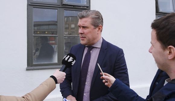 Ræddu ekki um nýjan ráðherra