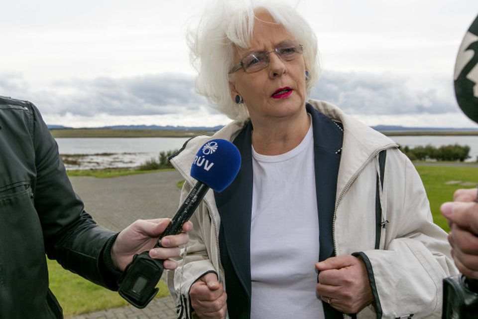 Jóhanna Sigurðardóttir forsætisráðherra.