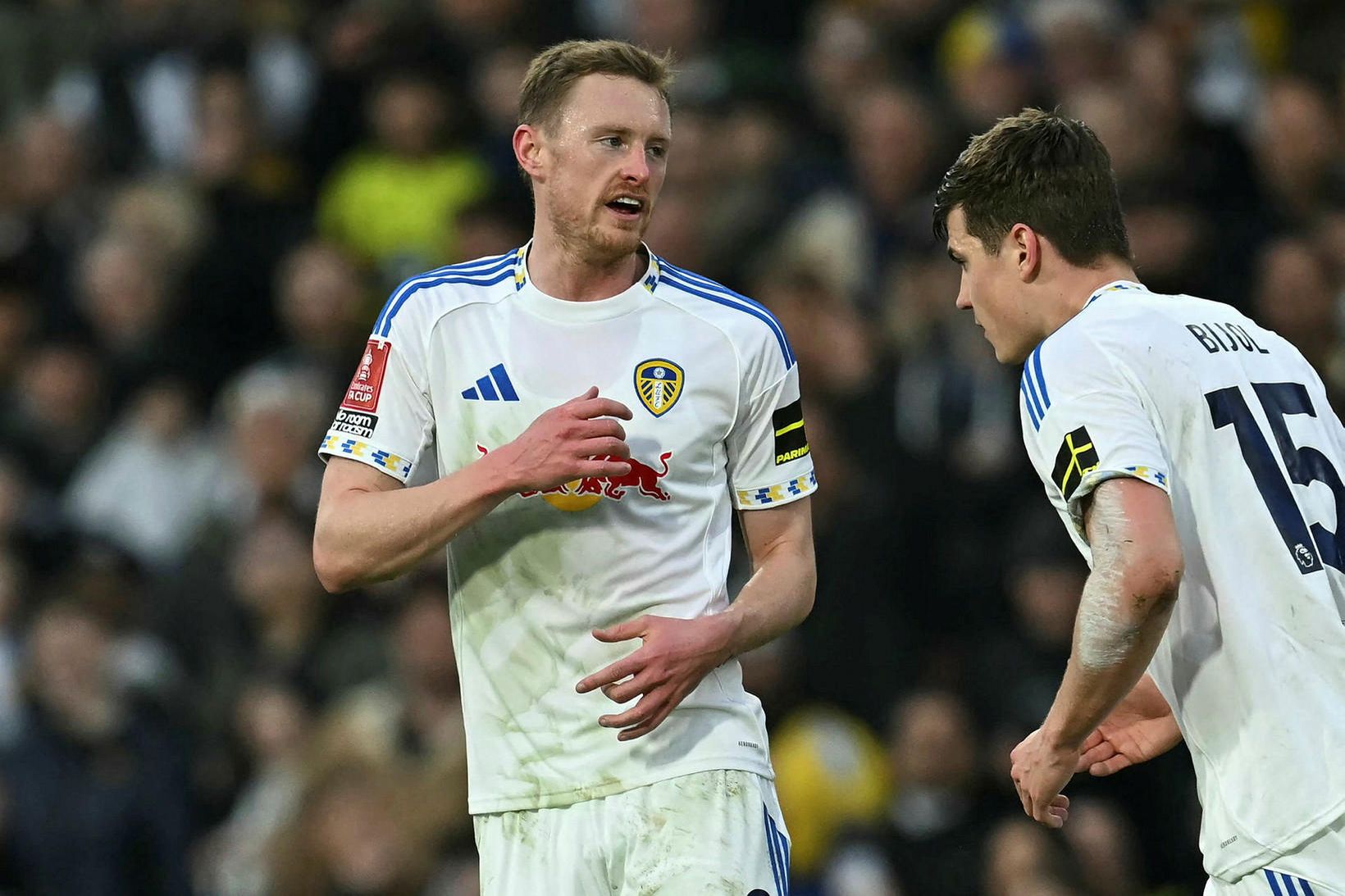 Dramatískt jöfnunarmark Leedsara