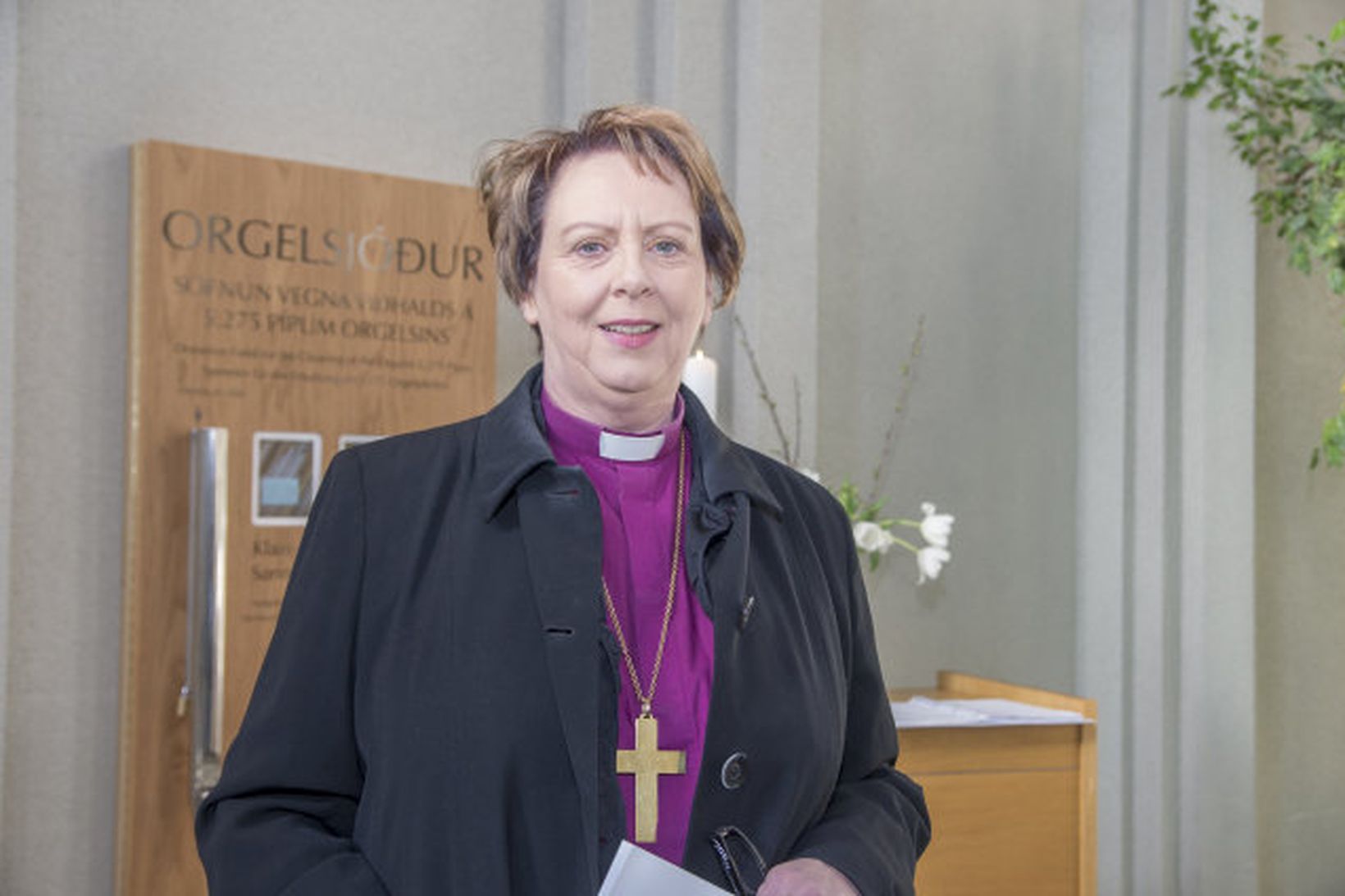 Agnes M. Sigurðardóttir biskup.