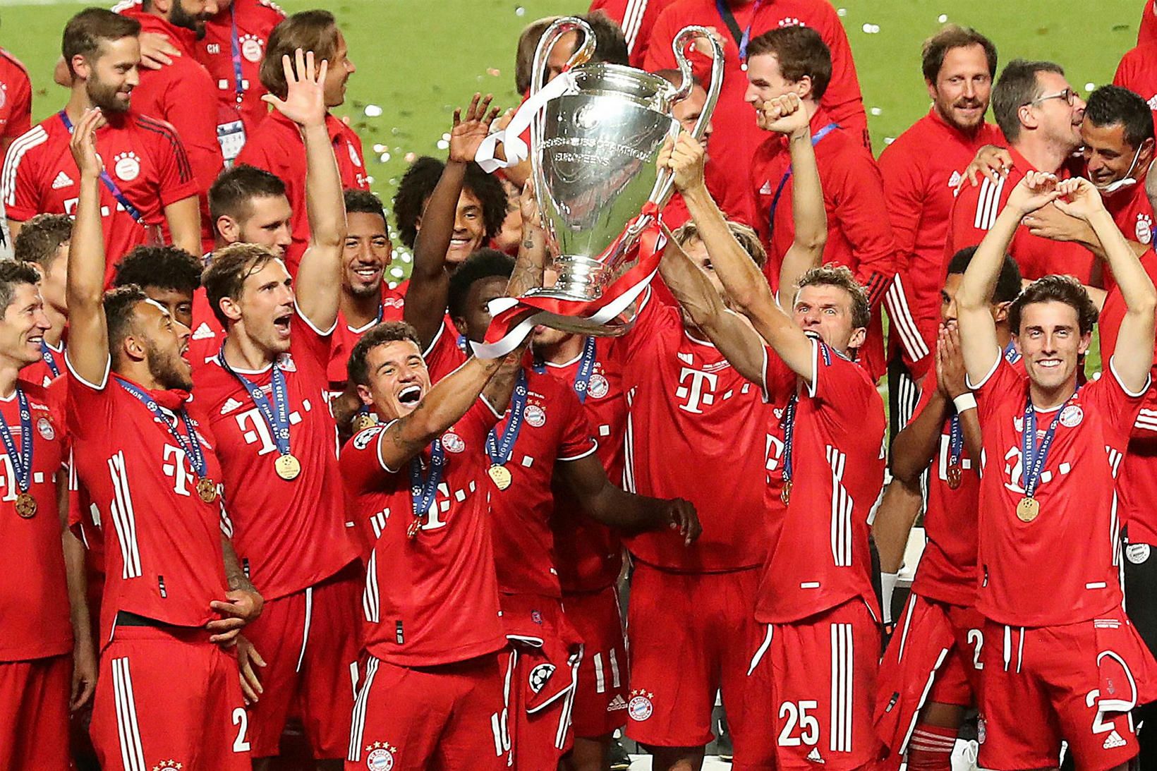 Bayern München varð Evrópumeistari á tómum leikvangi í Lissabon í …