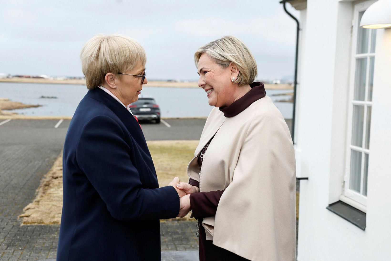 Beint: Forsetar Íslands og Slóveníu funda