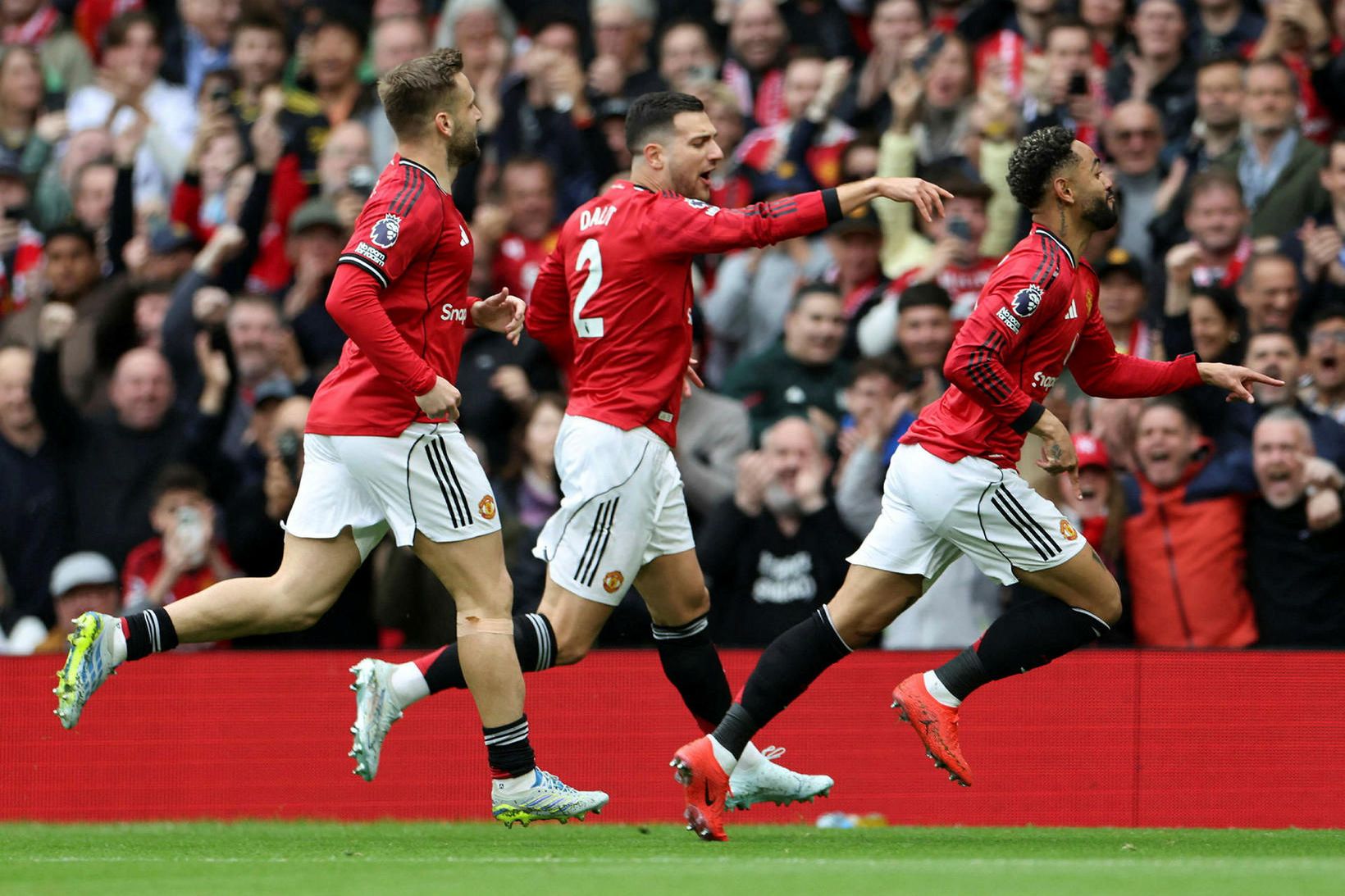 Man. Utd - Liverpool, staðan er 2:0