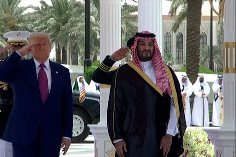Trump í sádí