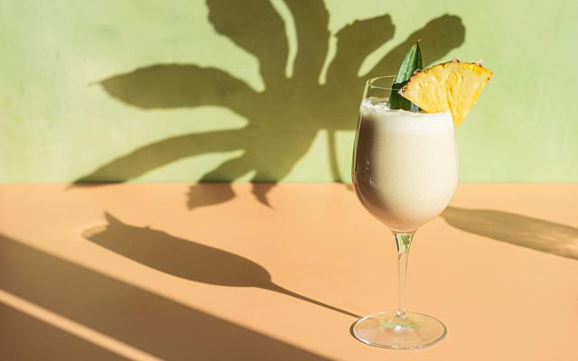 Það er fátt sem smakkast eins vel og ískaldur óáfengur Pina Colada.