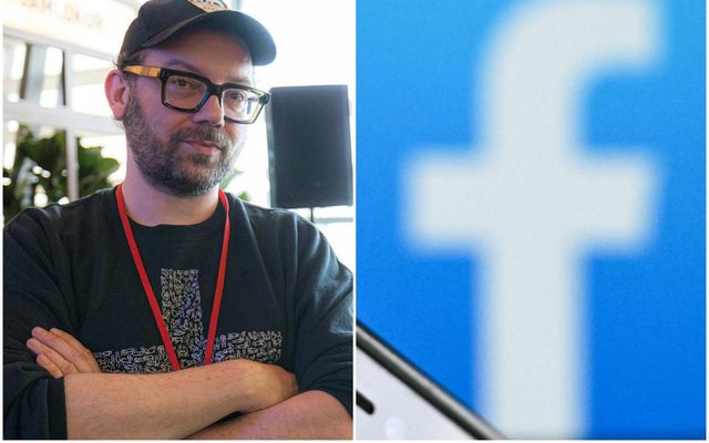 Hann hyggst ekki hætta að birta klúra brandara á Facebook.