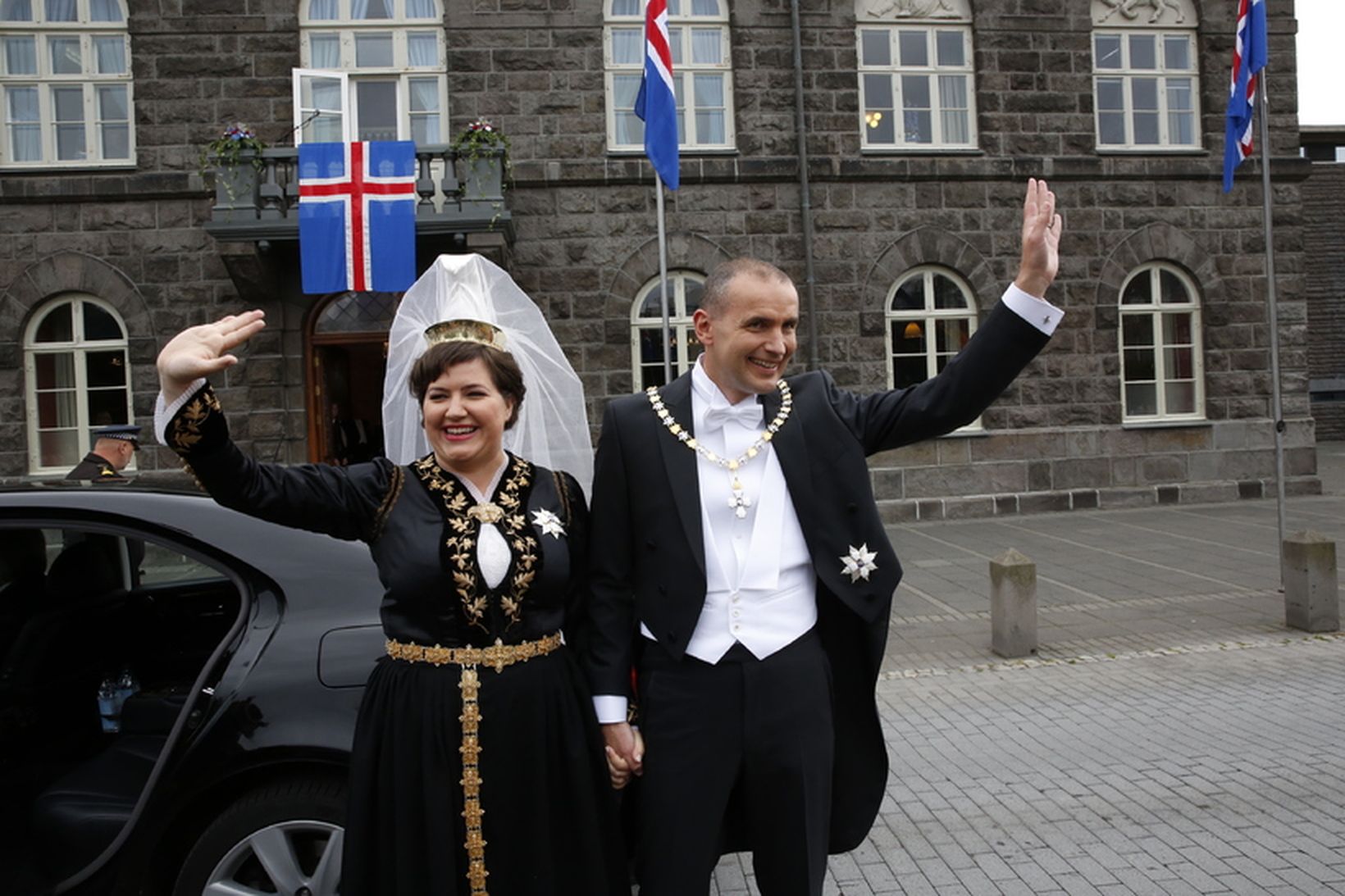 Guðni Th. Jóhannesson og Eliza Reid.