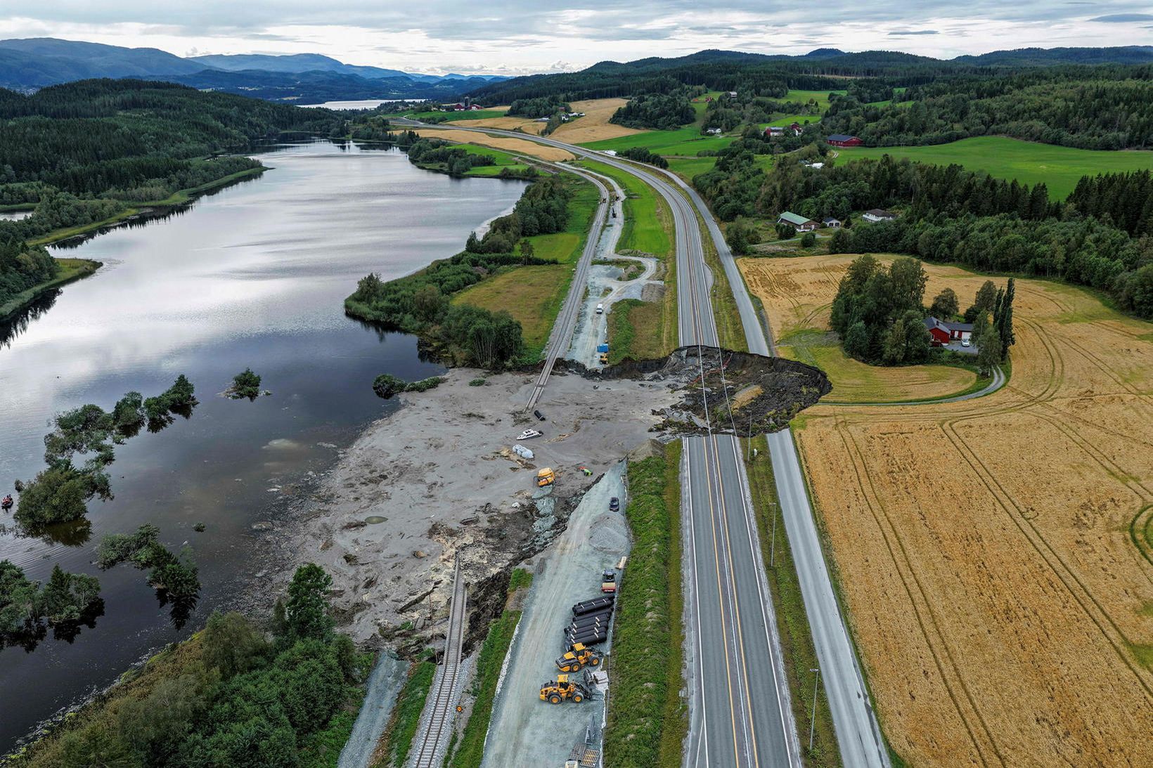 Maðurinn í Levanger talinn af