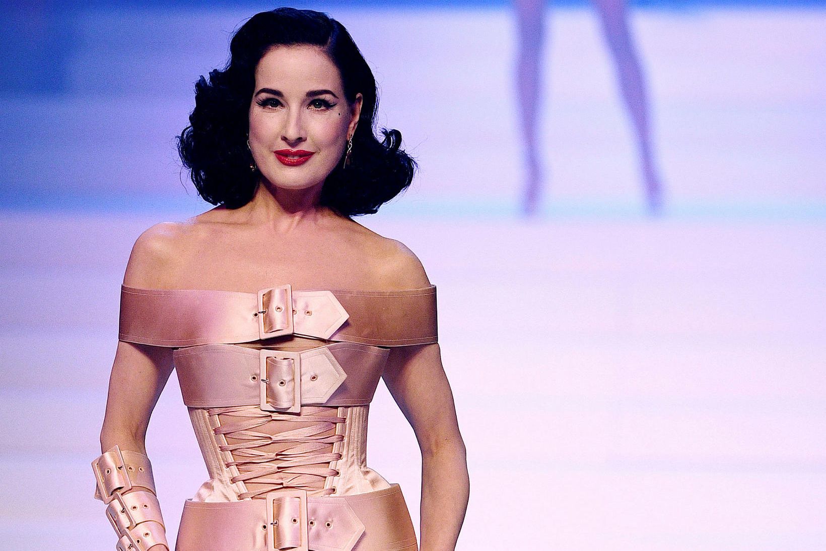 Dita Von Teese á skrautlegt heimili.