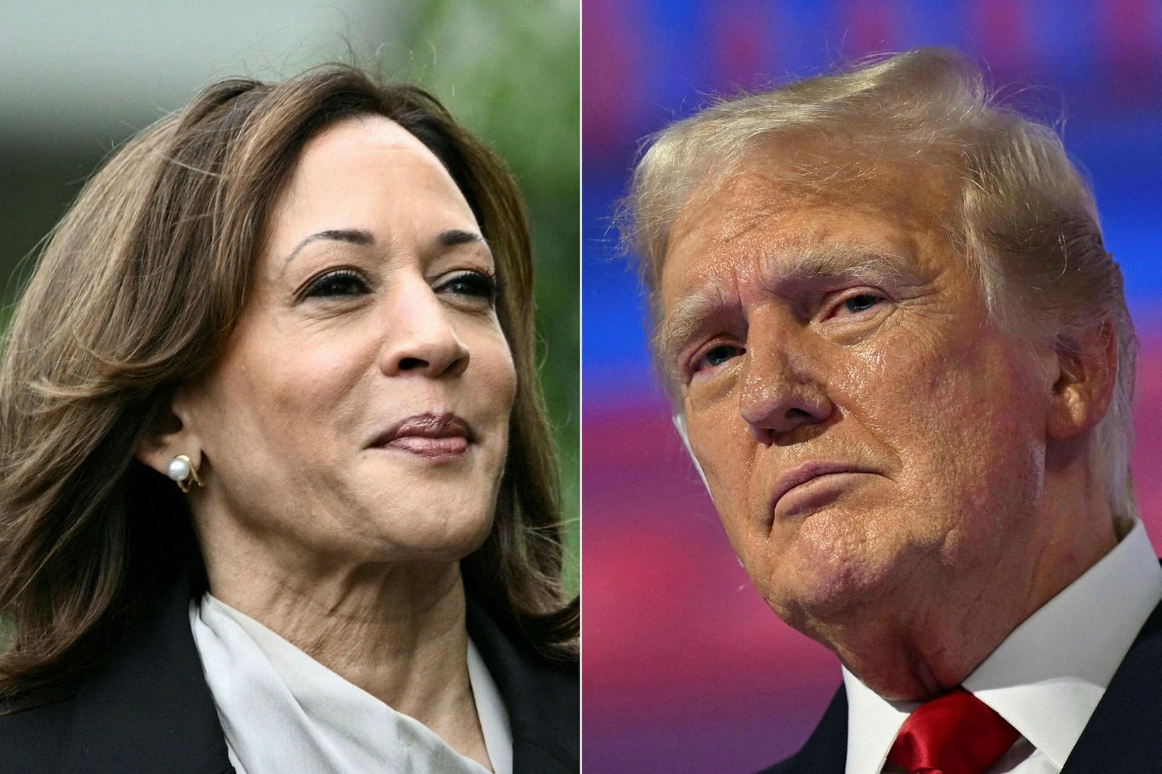 Harris og Trump. Fyrrverandi starfsmannastjóri Trumps segir hann skilgreiningu á …