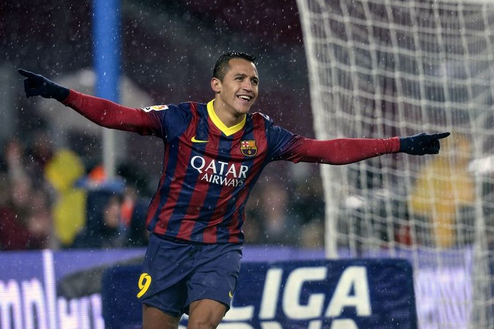 Alexis Sánchez er kominn til Arsenal frá Barcelona fyrir 35 milljónir punda.