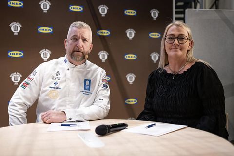 Þórir Erlingsson, forseti Klúbbs matreiðslumeistara og Elínborg Erla Knútsdóttir, markaðsstjóri Tandurs.