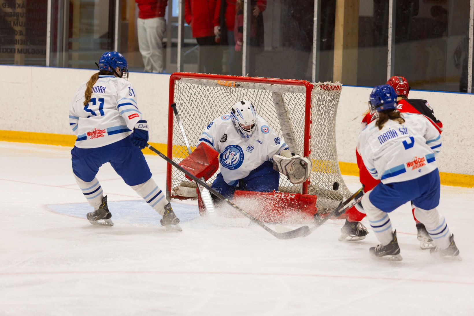 Úrslitin réðust í vítakeppni