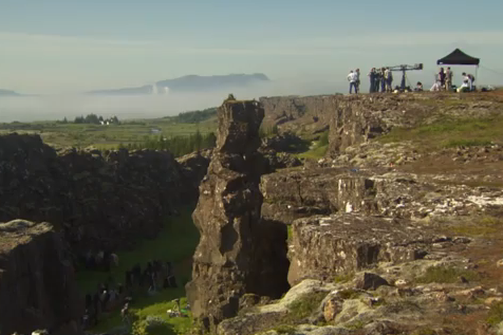 Skjáskot úr stiklu fjórðu þáttaraðar Game of Thrones.