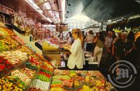 Mercado de La Boqueria í Barcelona