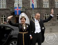 Guðni Th. Jóhannesson tók við embætti forseta Íslands í gær