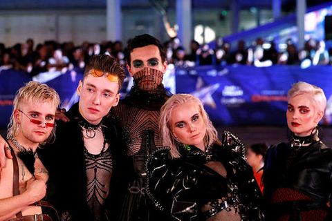 Hatari, at the opening ceremony party Saturday night.