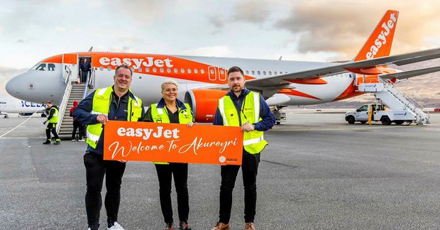 Nú býður EasyJet upp á beint flug frá Manchester til Akureyrar.