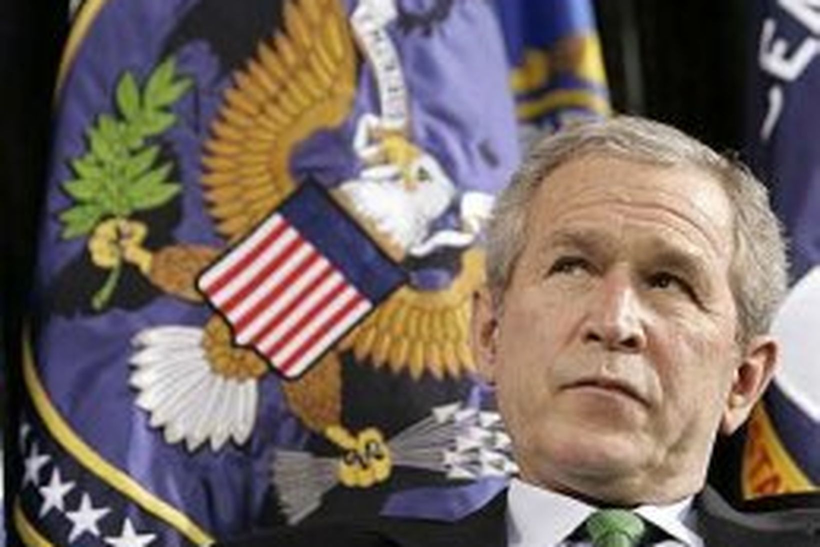 Ályktunin frá 2002 gaf Bush mikið svigrúm til aðgerða, m.a. …