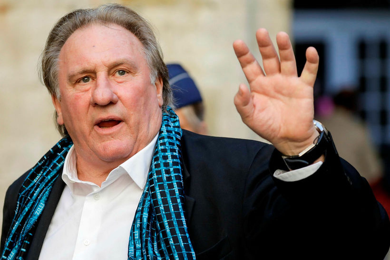 Franski leikarinn Gerard Depardieu.