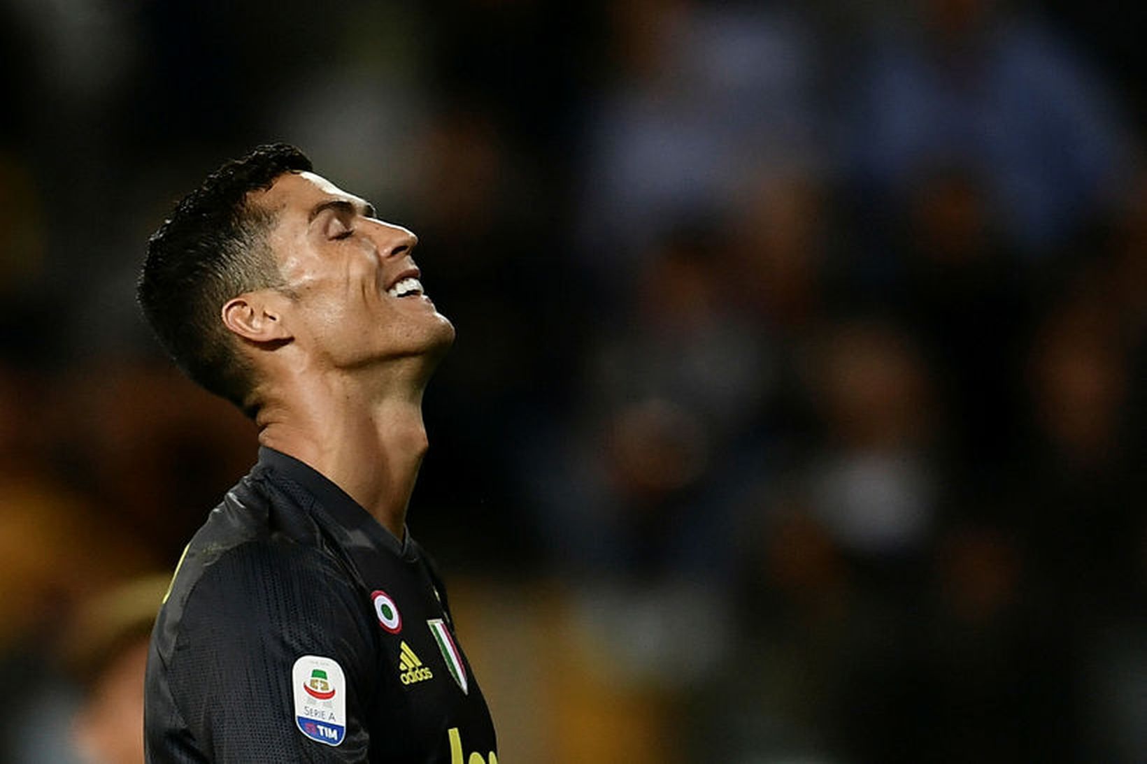 Cristiano Ronaldo á enn eftir að skora fyrir Juventus.