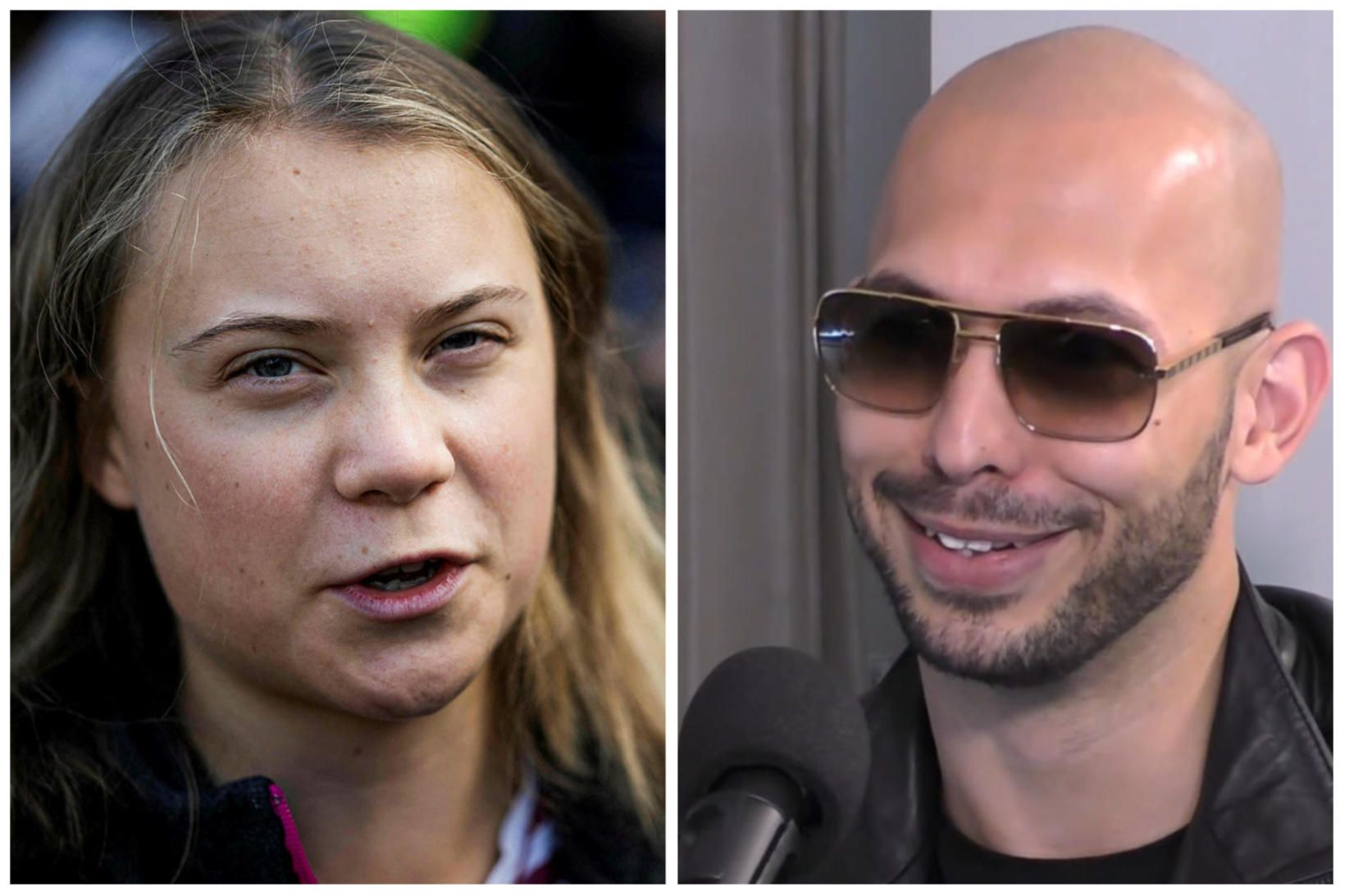 Greta Thunberg og Andrew Tate stóðu í stuttri deilu á …