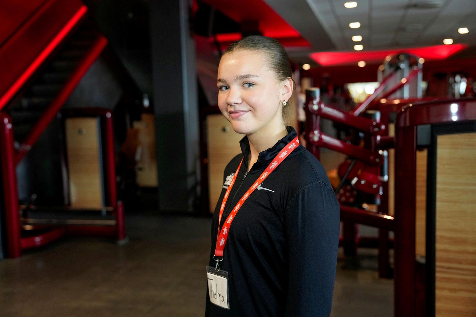 Telma Jóhannsdóttir, starfsmaður World Class í Kringlunni.