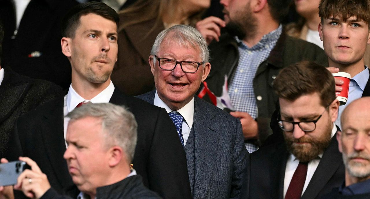 Alex Ferguson á leik Manchester United í síðustu viku.