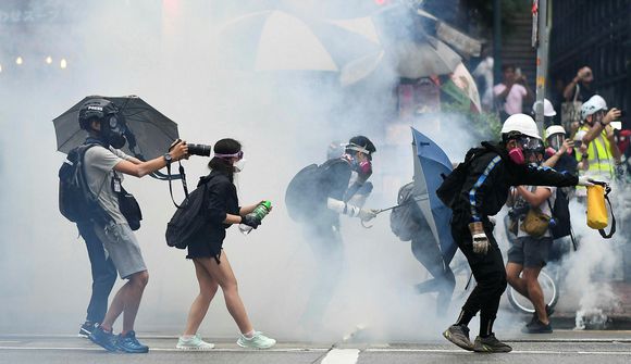 Táragasi beitt í Hong Kong