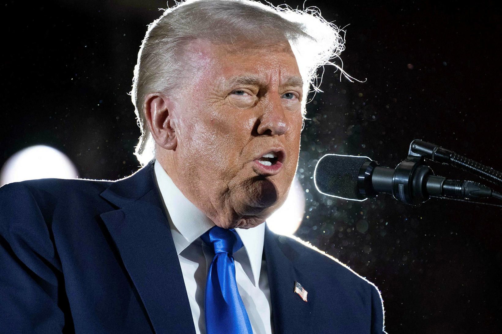 Donald Trump Bandaríkjaforseti.