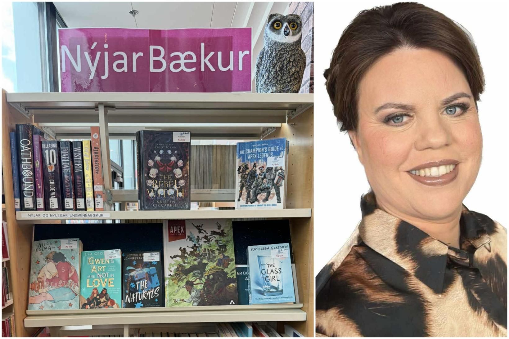 Inga Huld Sigurðardóttir talar um sáran skort á ungmennabókum á …