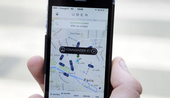 Uber sektað um 990 milljónir