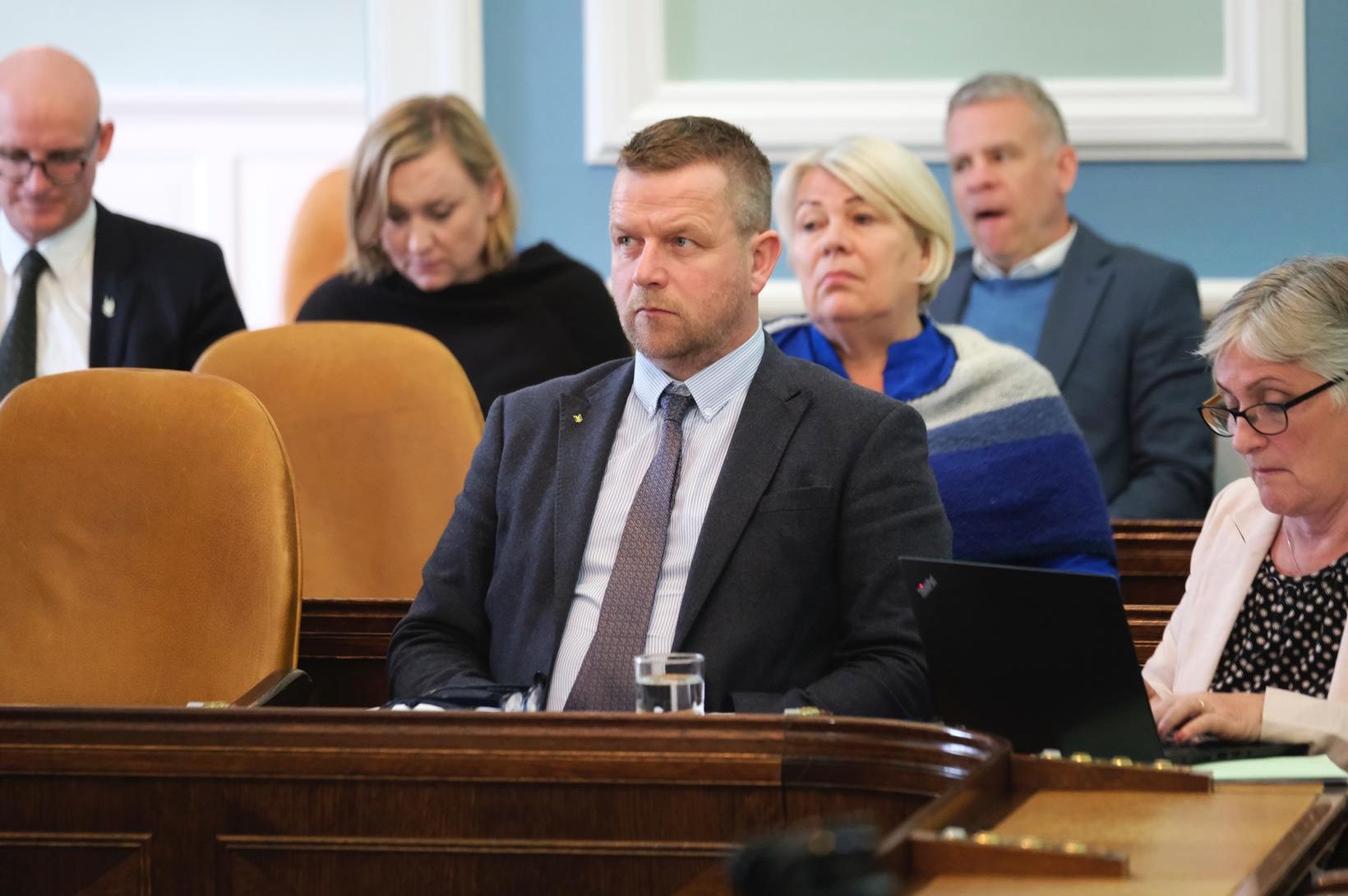 Sprakk úr hlátri í miðri veiðigjaldaumræðu