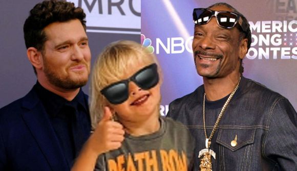 6 ára dóttir Bublé dýrkar Snoop Dogg