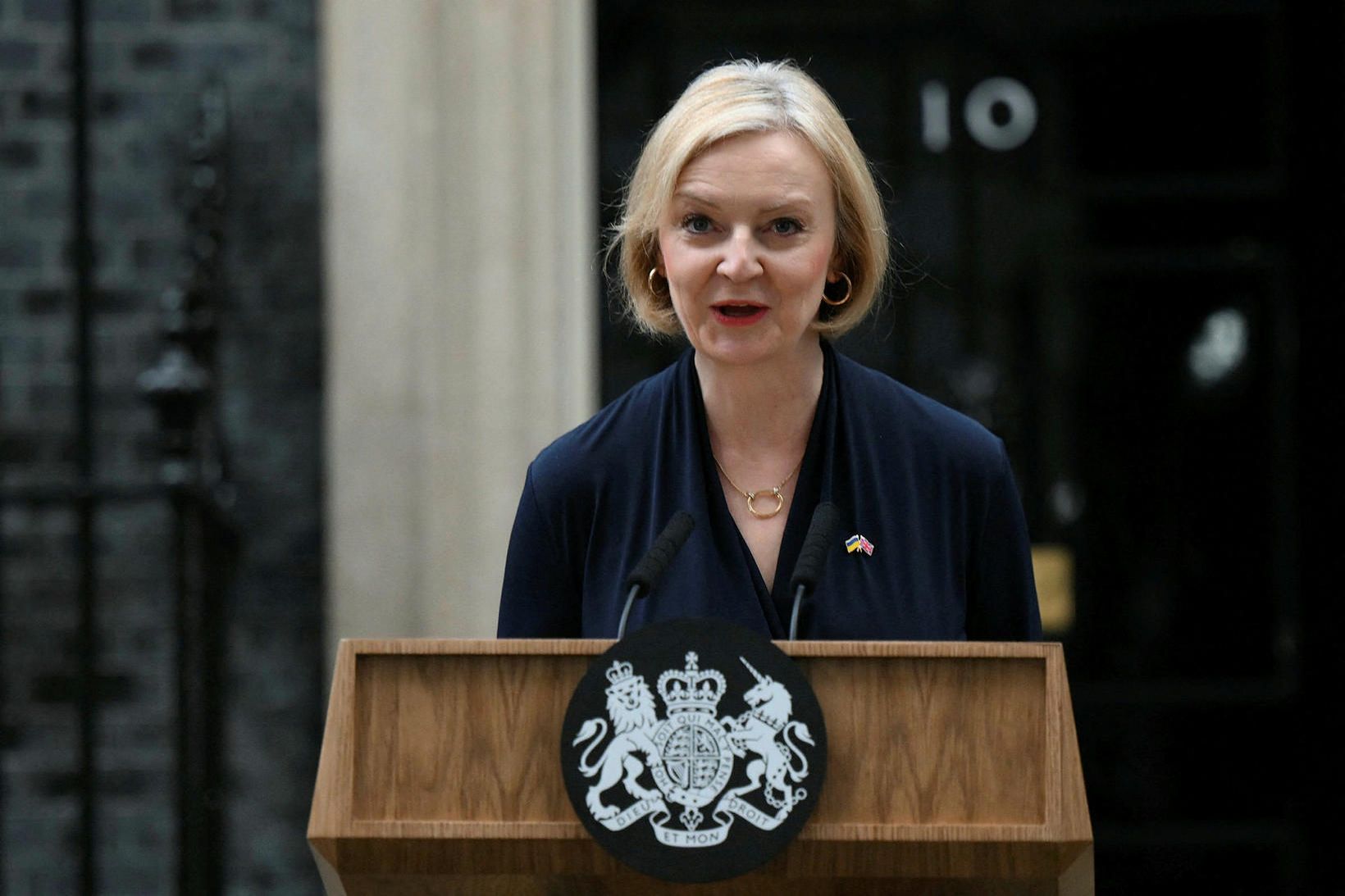 Liz Truss, fyrrverandi forsætisráðherra Breta.