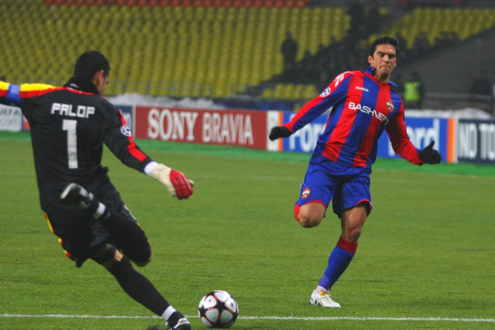 Mark González (t.h.) í leik með CSKA Moskvu.