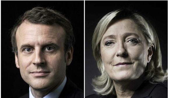 Macron mætir Le Pen