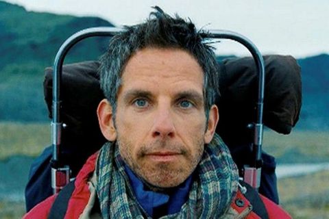 Ben Stiller in the film The Secret Life of Walter Mitty which was partly filmed in Iceland.
