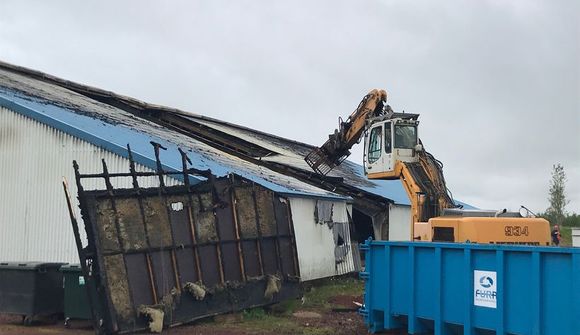 Umfang tjóns óljóst að svo stöddu