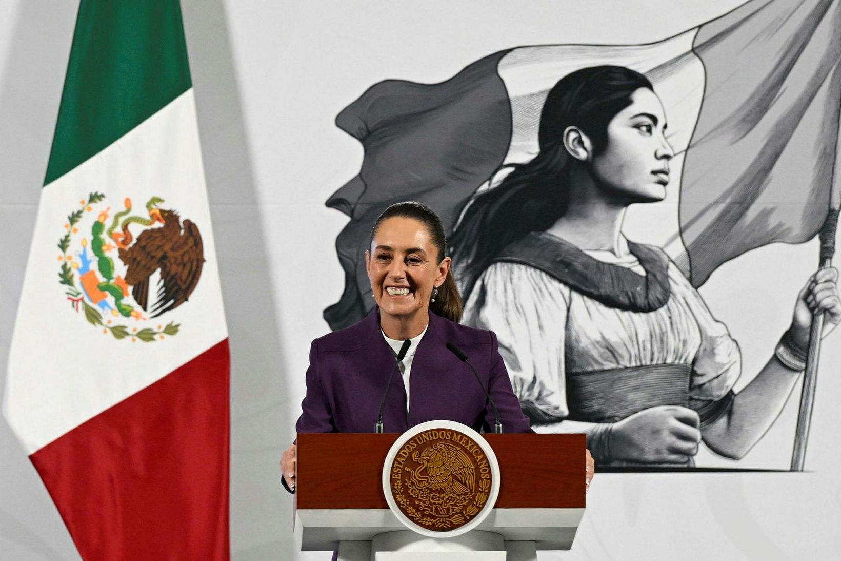 Claudia Sheinbaum, forseti Mexikó.