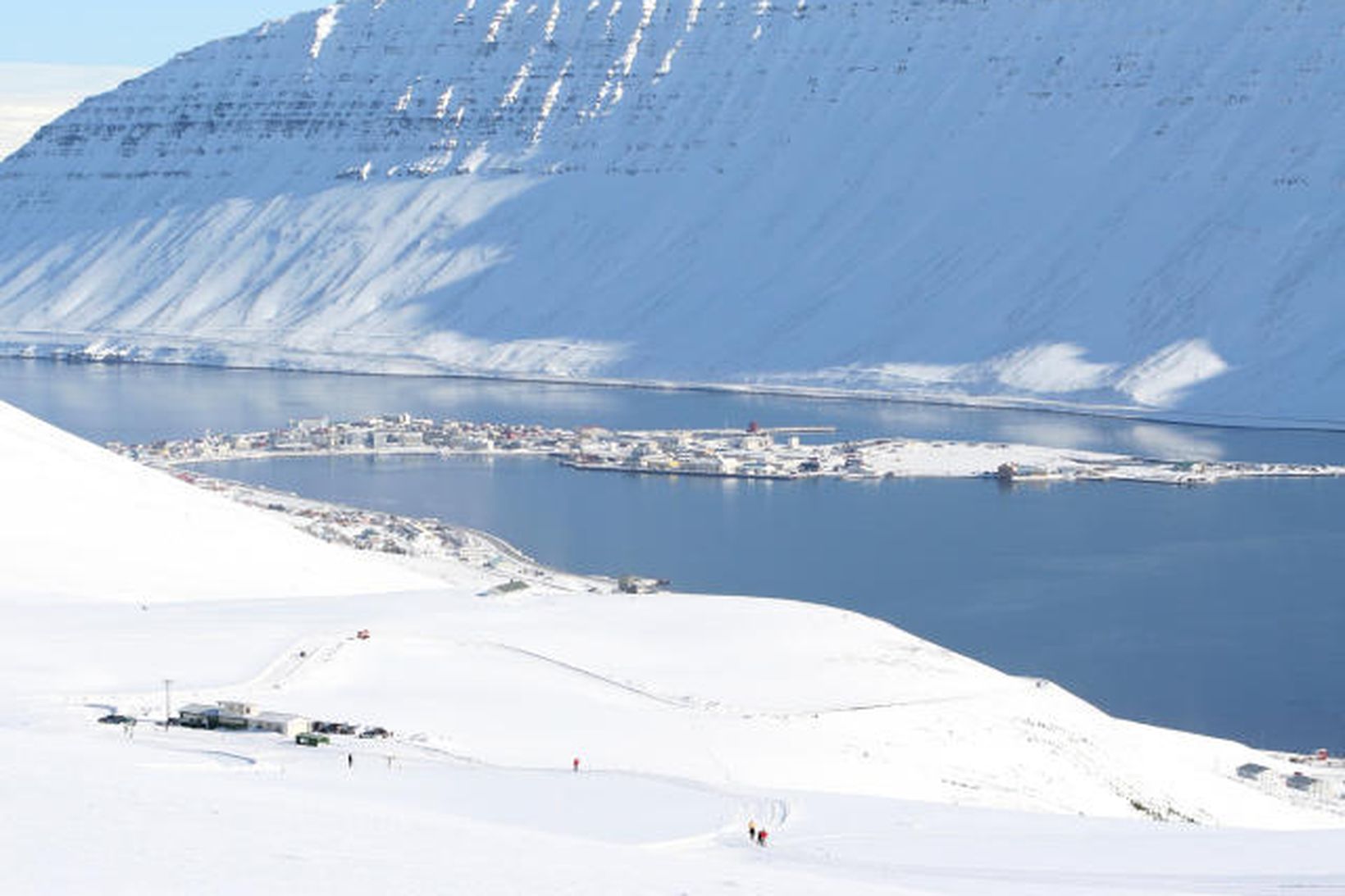 Skíðamót Íslands verður sett á Ísafirði í dag.