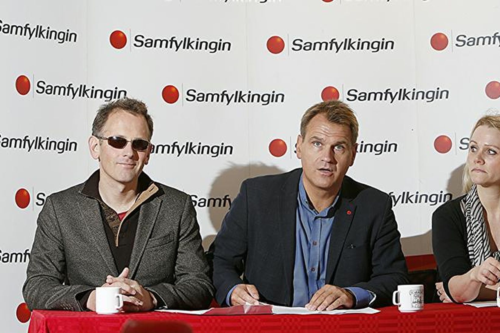 Helgi Hjörvar, Árni Páll Árnason og Katrín Júlíusdóttir.